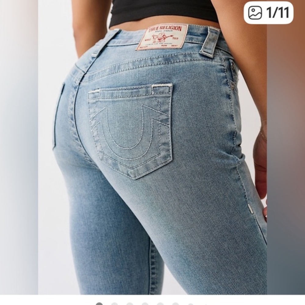 👖 TRUE RELIGION, Jenny Crystal, skinny 👖 Jeans, New💰size 31,crystal accent
